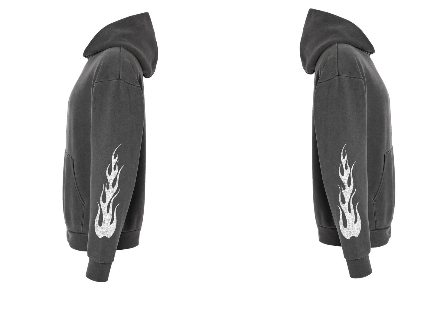 Skunk Star hoodie (Ash Grey)