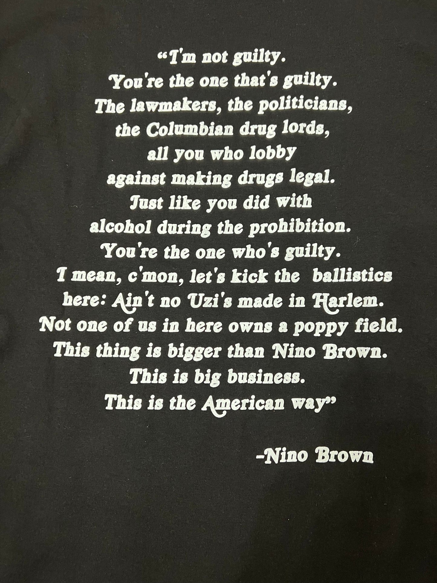 Nino Brown Skunk (long sleeve tee)
