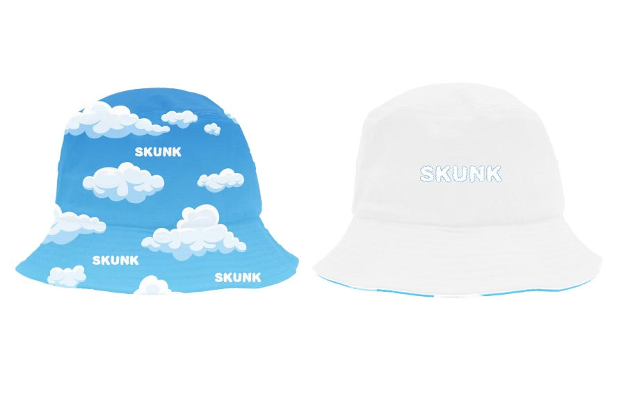 Skunk Cloud Reversible Bucket hat