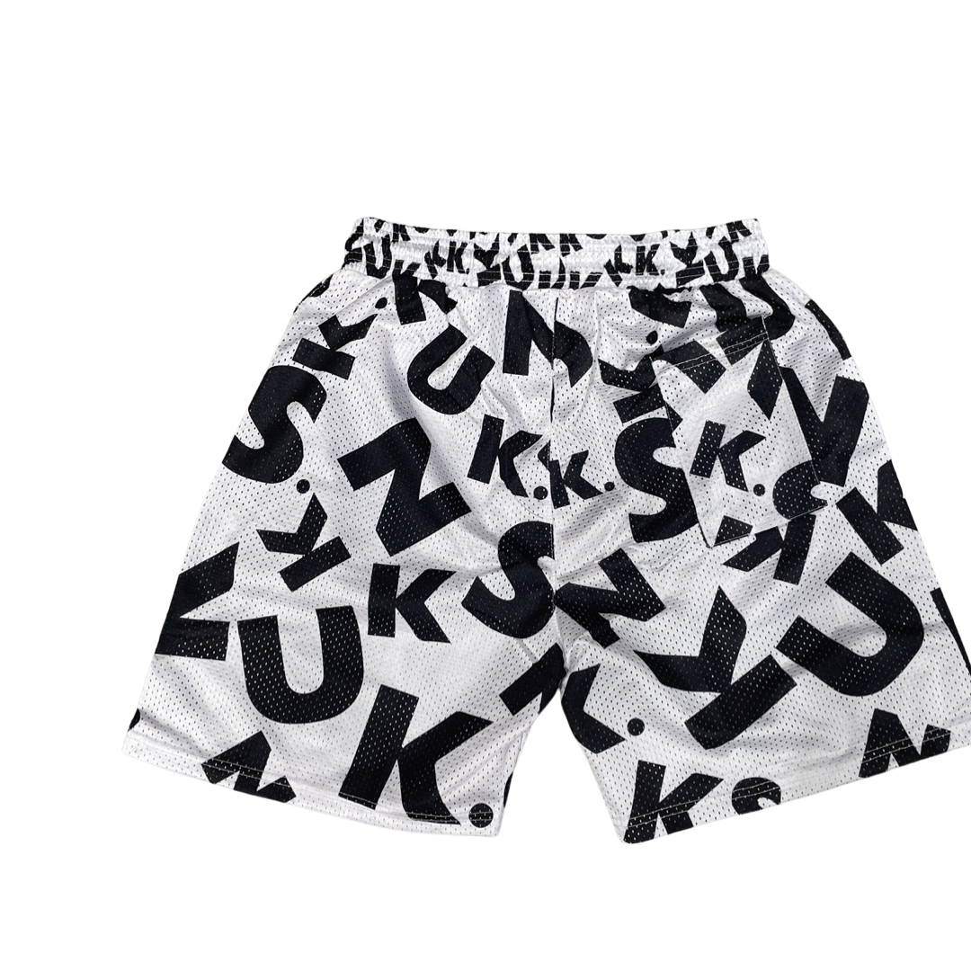 Skunk All Over Mesh Shorts