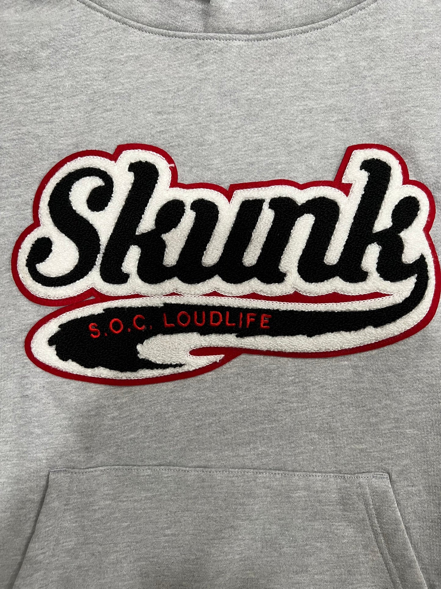 Skunk Chenille hoodie