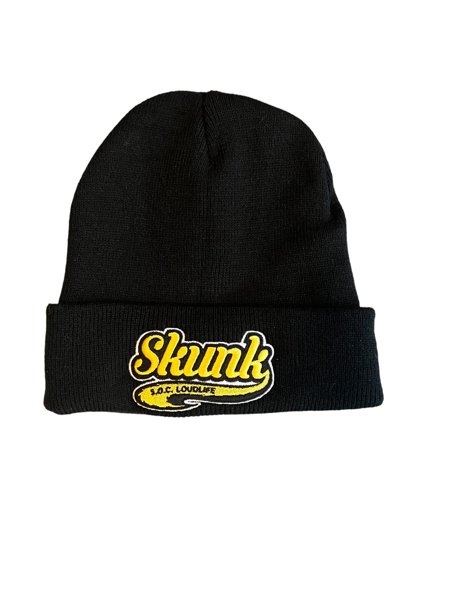 Skunk beanie