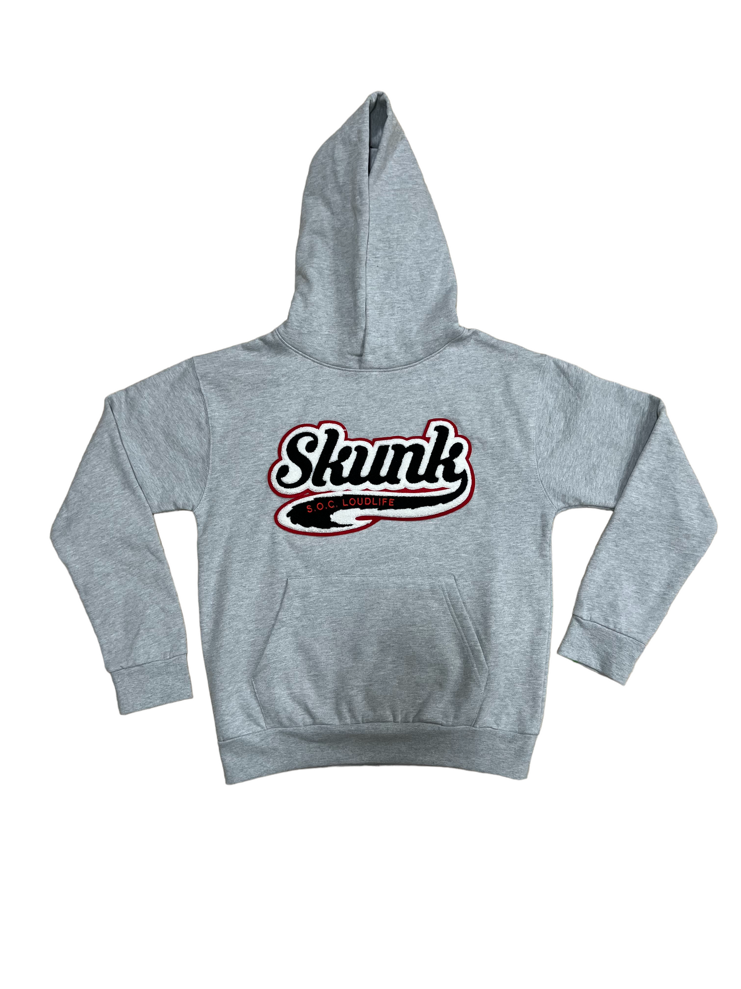 Skunk Chenille hoodie