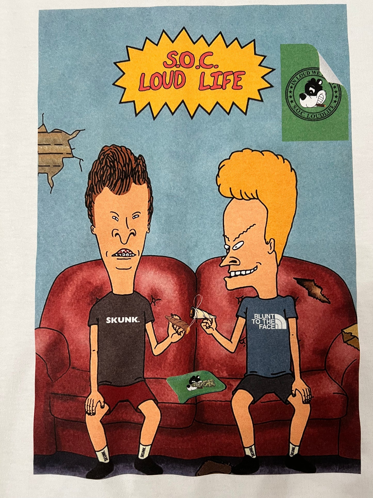 Beavis & Budhead tee