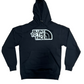 Blunt to the face chenille hoodie