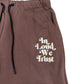 IN LOUD WE TRUST SWEAT PANTS