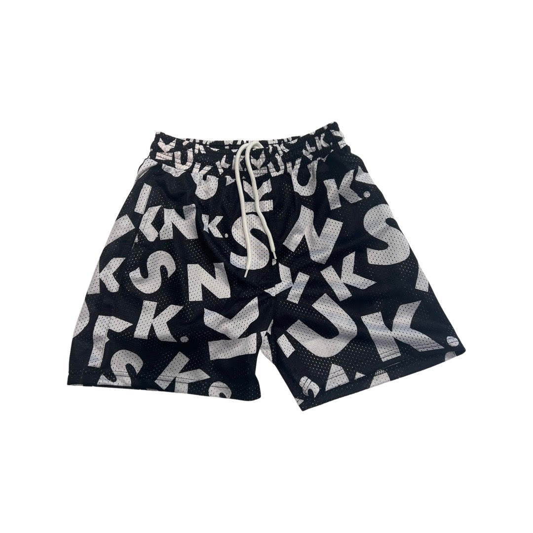 Skunk All Over Mesh Shorts